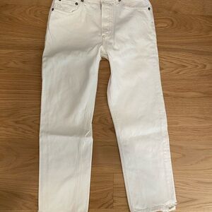 Agolde pinch waist high rise straight leg jean in navigate 25